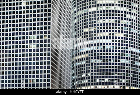 Modern, Glas konfrontiert Hochhaus Stockfoto