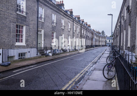 Malcolm Street, Cambridge, England. Stockfoto