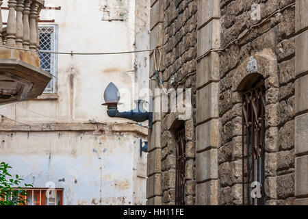Altstadt. Panoramablick von Baku, der Hauptstadt von Aserbaidschan. Stockfoto