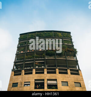 Neue Wohngebäude, Bicocca Umgebung, Mailand, Lombardei, Italien, Europa Stockfoto
