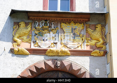 Colditz: Burg, Sachsen, Sachsen, Deutschland Stockfoto