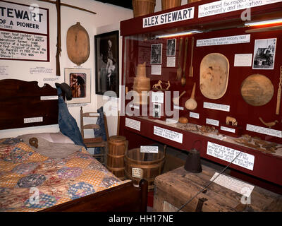 Artefakte und Gebäude in das Museum der Appalachen in Clinton Tennessee USA Stockfoto