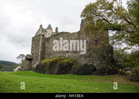 Dunstaffnage Castle, Schottland Stockfoto