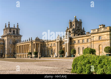 Blenheim Palace in der Nähe von Oxford, England Stockfoto