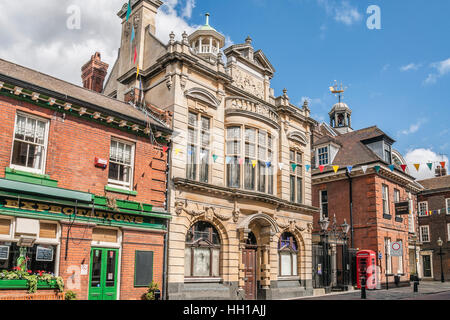 Rochester Guildhall Museum in der High Street, Kent, Südostengland Stockfoto