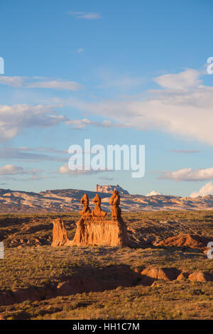 Goblin State Park in der Nähe von Hanksville, Utah, USA Stockfoto
