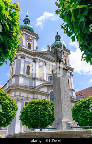 Waldsassen: Stiftsbasilika die Zisterzienser Kloster, Diepold gut, Oberpfalz, Oberpfalz, Bayern, Bayern, Deutschland Stockfoto