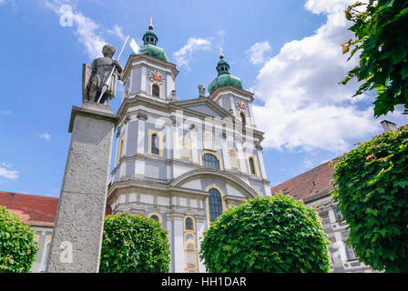 Waldsassen: Stiftsbasilika die Zisterzienser Kloster, Diepold gut, Oberpfalz, Oberpfalz, Bayern, Bayern, Deutschland Stockfoto