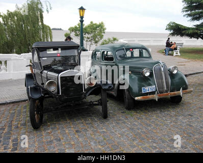 Oldtimer in Colonia, Uruguay Stockfoto