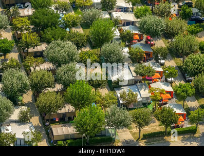 Campingplatz Camping del Garda, Peschiera del Garda, Gardasee, Veneto, Italien Stockfoto