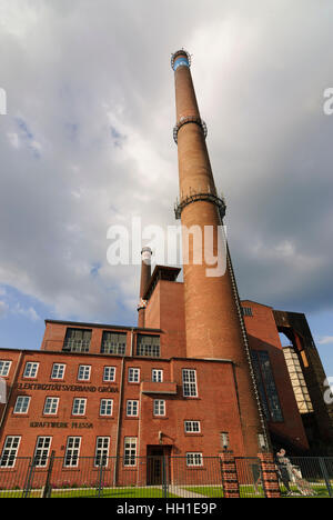 Plessa: Industriemuseum Power station Plessa, Brandenburg, Deutschland Stockfoto