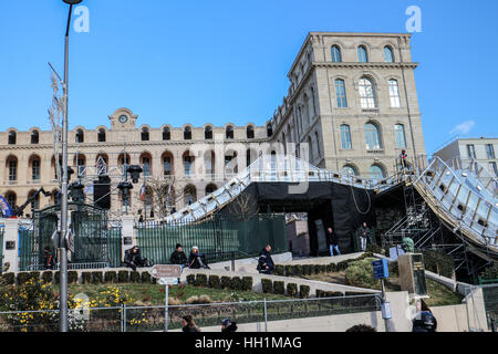 Red Bull Crashed Ice in Marseille Stockfoto