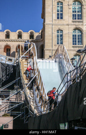 Red Bull Crashed Ice in Marseille Stockfoto