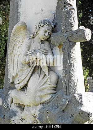 Friedhof Boninovo, Dubrovnik, Kroatien, Europa, 6 Stockfoto