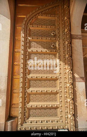 Chandra Mahal Museum, Stadtschloss am Rosa Stadt Jaipur, Rajasthan, Indien. Stockfoto