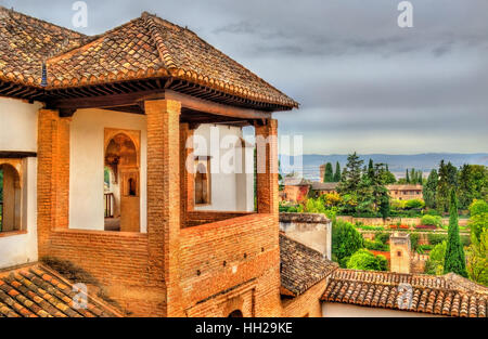 Generalife Palast in Granada, Spanien Stockfoto
