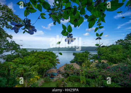 Die Lagune von Apoyo in Nicaragua Stockfoto