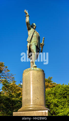 Statue von Captain Cook im Hyde Park - Sydney Stockfoto