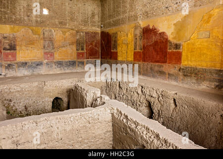 Im Haus des Menandro Pompeji Kampanien Italien Stockfoto