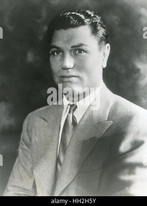 Jack Dempsey, US-amerikanischer Schwergewichtsboxer Stockfoto