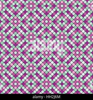 Vektor nahtlose Muster mit bunten Mosaik Stock Vektor