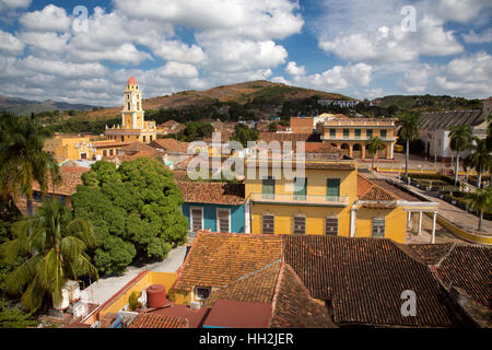 Panoramablick auf Trinidad, Kuba Stockfoto