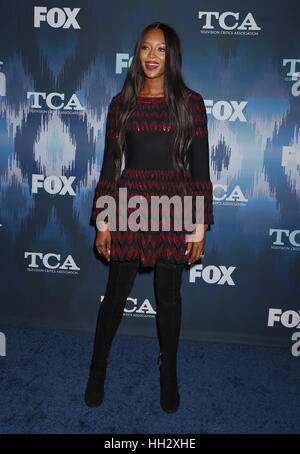 Pasadena, Kalifornien. 11. Januar 2017. PASADENA, CA - Januar 11: Model - Schauspielerin Naomi Campbell besucht 2017 Wintertour TCA - FOX All-Star Party im Langham Huntington Hotel am 11. Januar 2017 in Pasadena, Kalifornien. | Nutzung weltweit Credit: Dpa/Alamy Live-Nachrichten Stockfoto