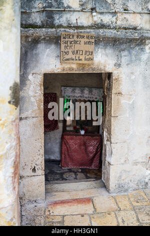 Äthiopische koptische Kloster, Jerusalem, Israel Stockfoto