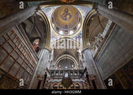 Catholicum, die Grabeskirche, Jerusalem, Israel Stockfoto