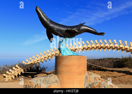 Wal-Aussichtspunkt in Cabrillo National Monument, Point Loma, San Diego, Kalifornien, USA, Nordamerika Stockfoto