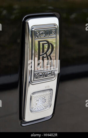 Rolls-Royce Motor Cars, Rolls-Royce-Emblem Stockfoto