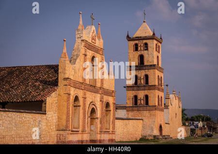 Jesuitenmission in San José de Chiquitos, Bolivien Stockfoto