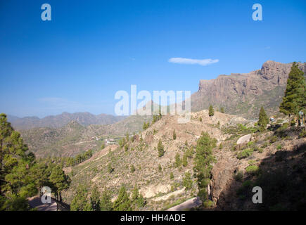 Zentralen Gran Canaria, Gegend um Cruz Grande Stockfoto