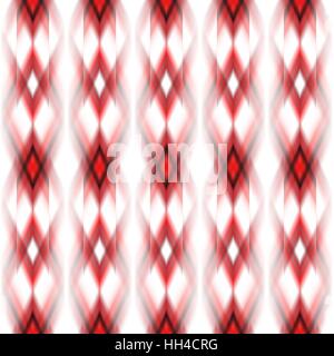 Nahtlose Ikat ethnischen Vektormuster. Boho-Design. Ethnische farbigen nahtlose Zick-Zack-patten Stock Vektor