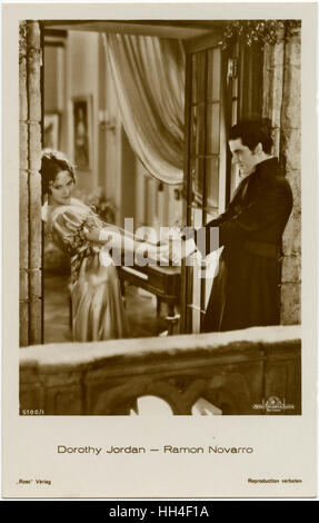 Dorothy Jordan und Ramon Novarro in „im schwulen Madrid“ Stockfoto