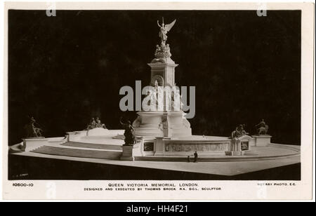 Das Queen Victoria Memorial von Sir Thomas Brock - Model Stockfoto