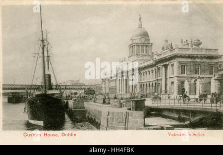 Das Custom House, Dublin, Irland Stockfoto