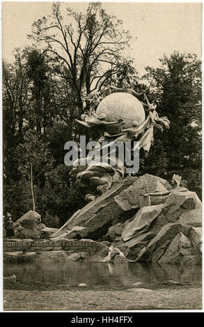 Bern, Schweiz - Monument de l'Union Postale Universelle Stockfoto