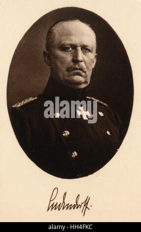 WW1 - Moritz Ferdinand Freiherr von Bissing Stockfoto