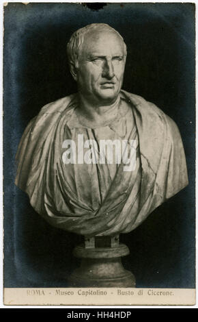 Büste von Cicero Stockfoto
