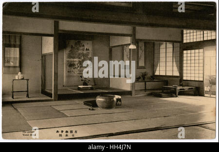 Yumei Hotel, Nagasaki, Japan - traditionellen japanischen Interieur Stockfoto