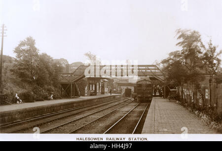 Halesowen Bahnhof, Dudley, West Midlands Stockfoto