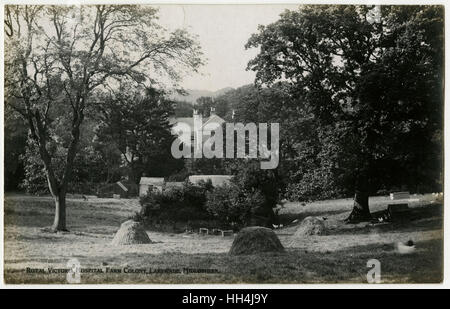 Royal Victoria Hospital Farm Colony, Polton, Schottland Stockfoto