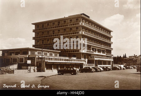 Hotel St. Georges in Beirut (Beyrouth), Libanon Stockfoto