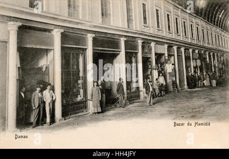 Al-Hamidiyah Souk in der Altstadt von Damaskus, Syrien Stockfoto