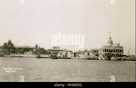 Büro der Suez Canal Company in Port Said, Ägypten Stockfoto