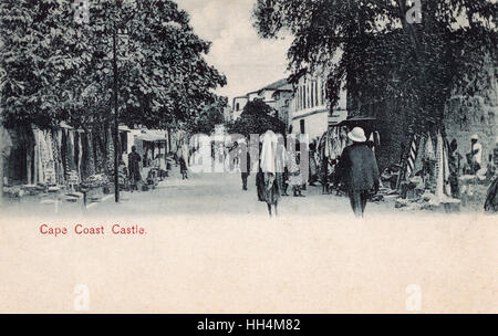 Cape Coast Castle, Ghana, Gold Coast, Westafrika Stockfoto