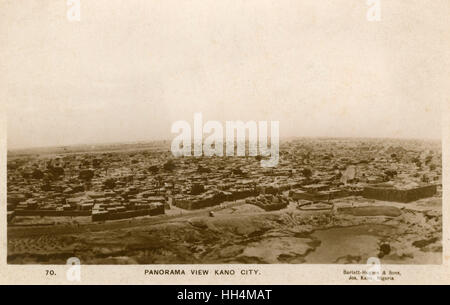 Allgemeiner Blick auf Kano City, Nigeria, Westafrika Stockfoto