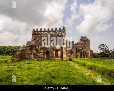 Iohannis I-Burg in Gondar, Äthiopien. Stockfoto