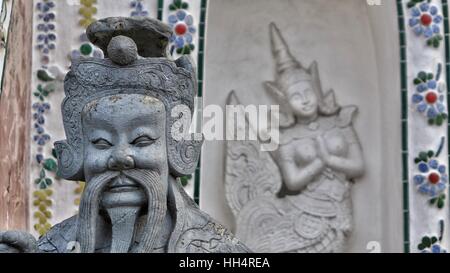 Wat Phra Keo buddhistische Tempel, Bangok Stockfoto